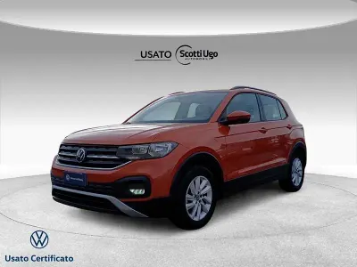 Usata VW T-Cross Style 110 CV (80 kW) 2022 Arancione SUV