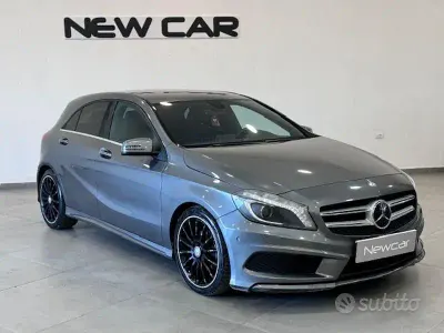 Usata Mercedes A180 Premium 122 CV (89 kW) 2013 Marrone Utilitaria