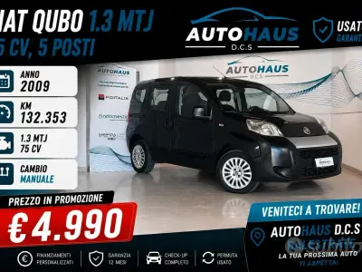 Usata Fiat Qubo Trekking 68 CV (50 kW) 2009 Nero Monovolume