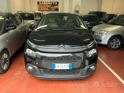 Usata Citroën C3 PureTech 82 CV (60 kW) 2019 Nero Utilitaria