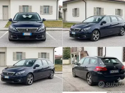 Usata Peugeot 308 Business-Line 131 CV (96 kW) 2019 Blu Station wagon