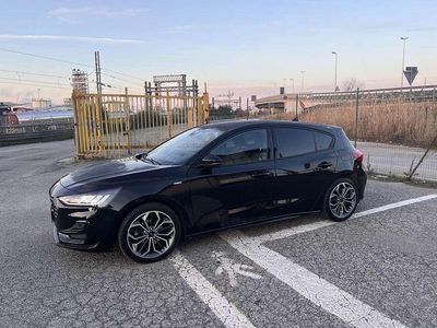 Usata Ford Focus ST-Line X 125 CV (91 kW) 2023 Nero Berlina