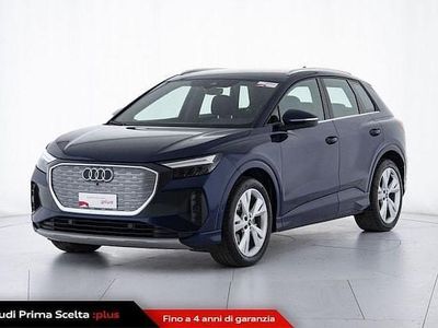 Usata Audi Q4 e-tron Advanced 125 kW (170 CV) 2022 Blu navarra SUV