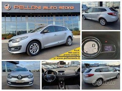 Usata Renault Mégane GrandTour LIMITED 110 CV (80 kW) 2015 Argento Station wagon