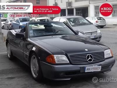 Usata Mercedes SL500 333 CV (244 kW) 1991 Nero Cabrio