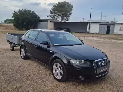 Usata Audi A3 140 CV (102 kW) 2007 Nero Utilitaria