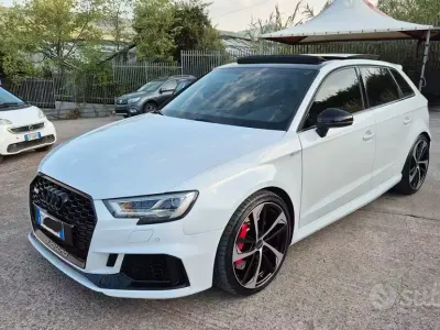 Usata Audi RS3 S-line plus 400 CV (294 kW) 2019 Bianco Berlina