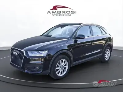 Usata Audi Q3 140 CV (102 kW) 2012 Nero SUV