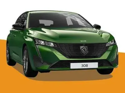 Nuova Peugeot 308 Style 145 CV (106 kW) 2025 Verde Berlina