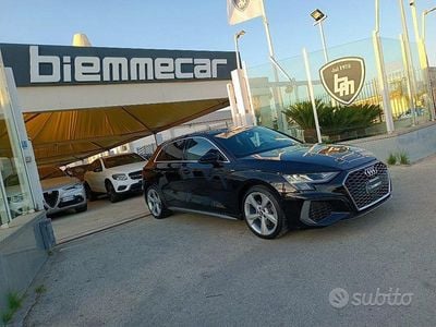 Usado Audi A3 S-Line 150 CV (110 kW) 2021 Negro Berlina