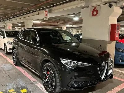 Usata Alfa Romeo Stelvio 210 CV (154 kW) 2019 Nero SUV