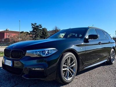 Usata BMW 518 M Sport 150 CV (110 kW) 2018 Nero Station wagon