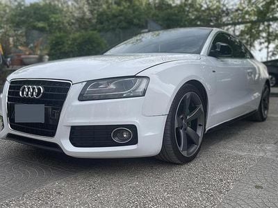 Begagnad Audi A5 S-Line 239 HK (175 kW) 2009 Vit Sportkupé