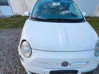 Usata Fiat 500 Pop 75 CV (55 kW) 2009 Bianco Cabrio