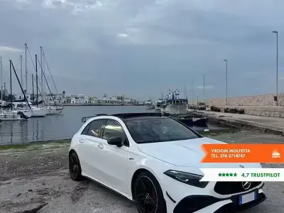 Begagnad Mercedes A35 AMG AMG 306 HK (225 kW) 2024 Vit Sportkupé