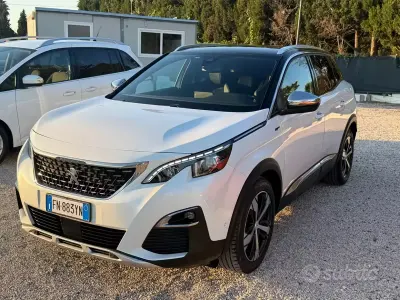 Usata Peugeot 3008 GT 177 CV (130 kW) 2018 Bianco SUV
