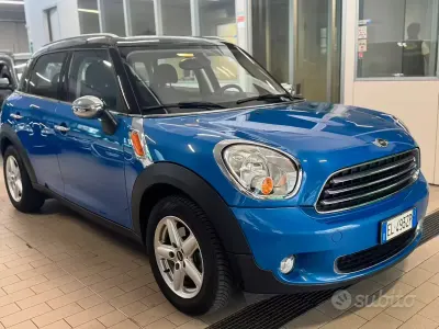 Brugt Mini Cooper D Countryman 111 HK (81 kW) 2012 Blå SUV