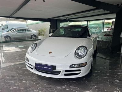 Usata Porsche 997 354 CV (260 kW) 2007 Bianco Cabrio