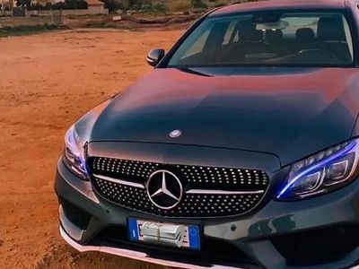 Usata Mercedes C200 136 CV (100 kW) 2016 Grigio Berlina