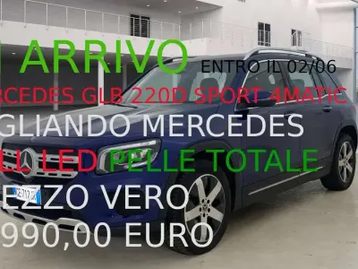 Usata Mercedes GLB220 190 CV (139 kW) 2021 Other SUV