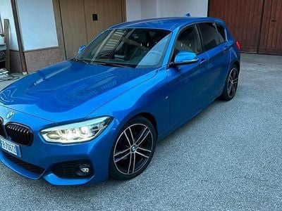 Usata BMW 116 M Sport 116 CV (85 kW) 2018 Blu Utilitaria