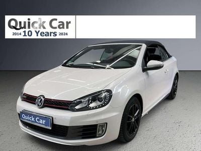 Usata VW Golf Cabriolet GTI 211 CV (155 kW) 2014 Bianco Cabrio
