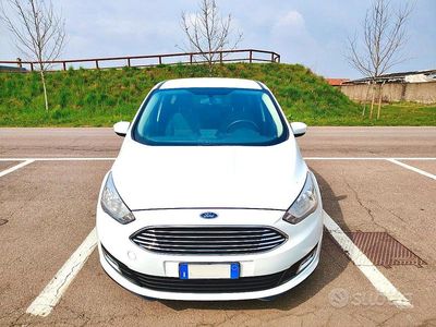 Usata Ford C-MAX Titanium S 125 CV (91 kW) 2017 Bianco Monovolume