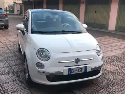 Käytetty Fiat 500 Pop 75 HP (55 kW) 2010 Valkoinen Sedan