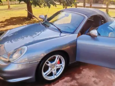 Usata Porsche Boxster 260 CV (191 kW) 2003 Grigio Cabrio
