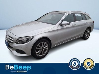 Usata Mercedes C220 169 CV (124 kW) 2017 Argento Station wagon
