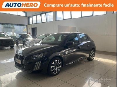 Usata Peugeot 208 Active 75 CV (55 kW) 2024 Nero Utilitaria