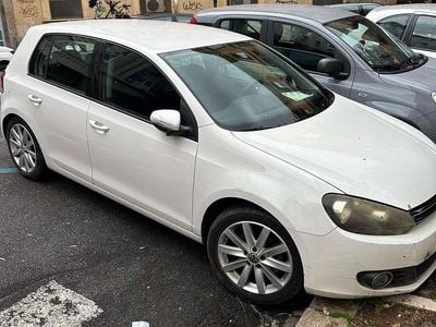 Usata VW Golf VI Highline 140 CV (102 kW) 2010 Bianco Utilitaria