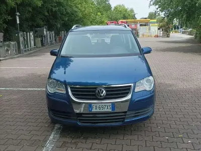 Usata VW Touran 90 CV (66 kW) 2007 Blu/azzurro Monovolume