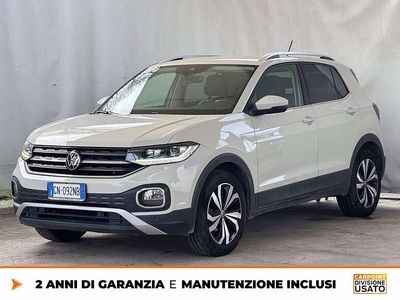 Usata VW T-Cross Advance 110 CV (80 kW) 2023 Bianco SUV