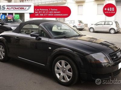 Usata Audi TT Roadster 180 CV (132 kW) 2004 Nero Cabrio