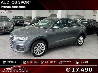 Usata Audi Q3 Sport 149 CV (109 kW) 2016 Grigio SUV
