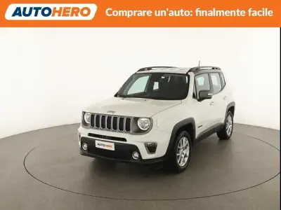 Usata Jeep Renegade Limited 190 CV (139 kW) 2021 Bianco SUV