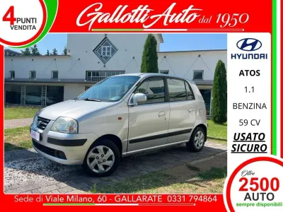 Usata Hyundai Atos Prime 58 CV (42 kW) 2004 Grigio Utilitaria