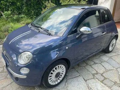 Usata Fiat 500 Lounge 69 CV (50 kW) 2013 Blu Utilitaria