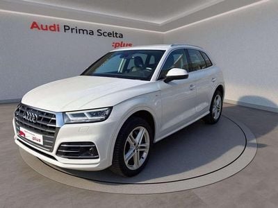 Usata Audi Q5 S-line plus 190 CV (139 kW) 2020 Bianco ghiaccio SUV