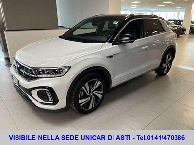 Usata VW T-Roc R-line 150 CV (110 kW) 2023 Bianco SUV