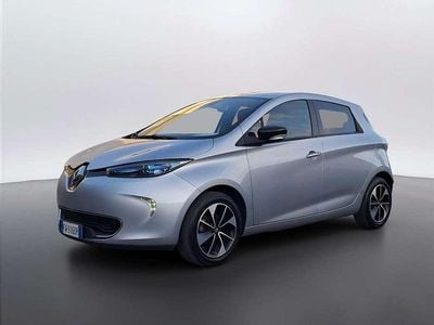 Usata Renault Zoe Intens 80 kW (109 CV) 2019 Grigio chiaro Utilitaria