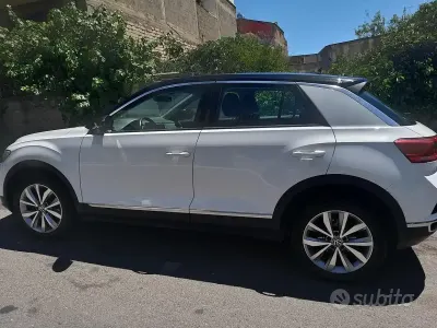 Usata VW T-Roc Style 110 CV (80 kW) 2021 Bianco SUV