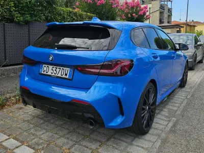 Usata BMW 128 Comfort Edition 265 CV (194 kW) 2020 Blu/azzurro Berlina