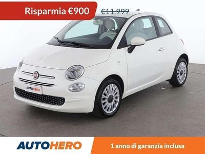 Bianco Usata 2020 Fiat 500 Lounge Utilitaria | 11.099 € (Buon prezzo)