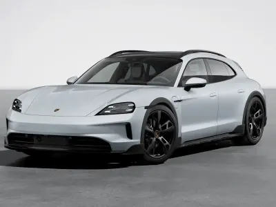 Nuova Porsche Taycan Cross Turismo 300 kW (408 CV) 2026 Grigio ghiaccio metallizzato