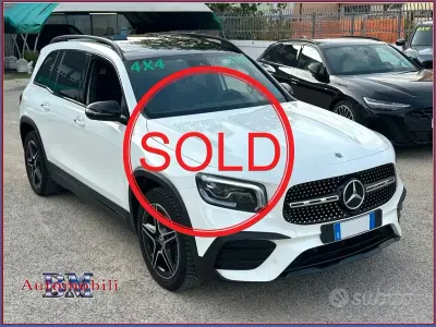 Usata Mercedes GLB200 Premium 150 CV (110 kW) 2022 Bianco SUV