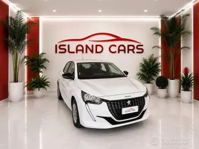 Usata Peugeot 208 Active 75 CV (55 kW) 2022 Bianco Utilitaria