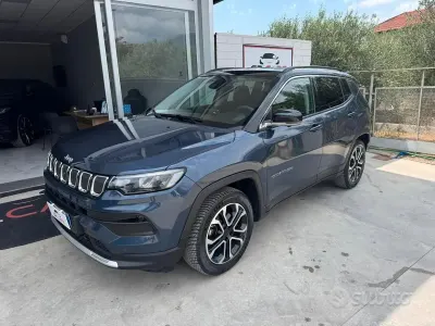 Usata Jeep Compass Limited 131 CV (96 kW) 2021 Blu SUV