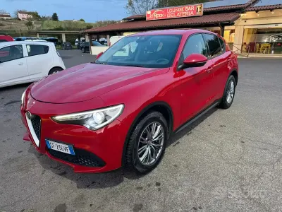 Usata Alfa Romeo Stelvio 190 CV (139 kW) 2021 Rosso SUV
